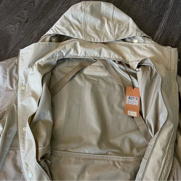 NWT Scotch & Soda Lightweight Colorblock Jacket ‘Cream’- LARGE - Picture 6 of 13